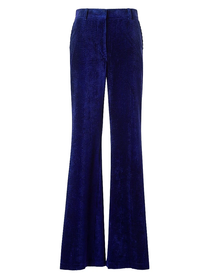 Celia Corduroy Boot-Cut Pants