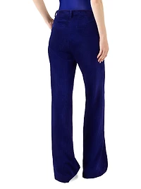 Celia Corduroy Boot-Cut Pants