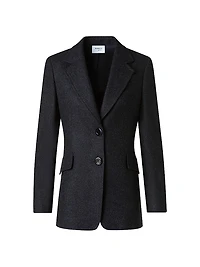 Virgin Wool-Blend Boyfriend Blazer