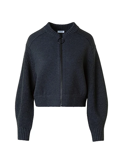 Wool Bomber Jacket