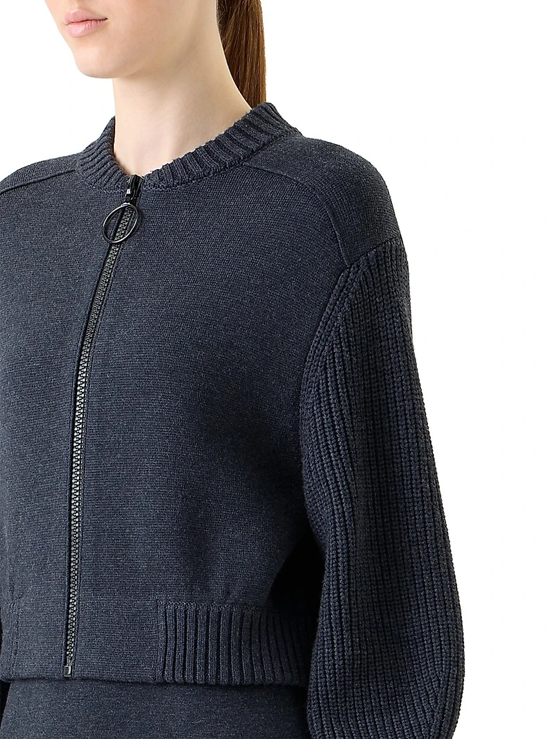 Wool Bomber Jacket