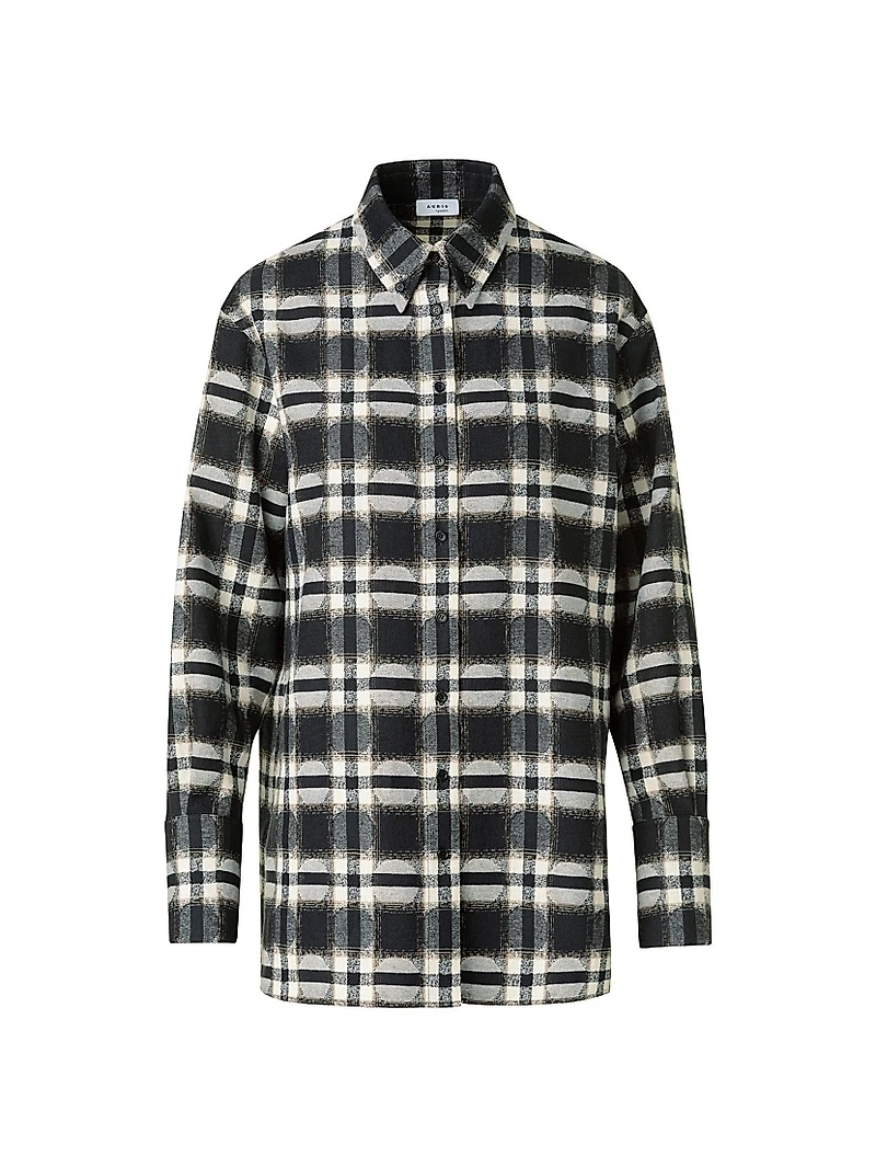 Checked Cotton Relaxed-FitCotton Shirt