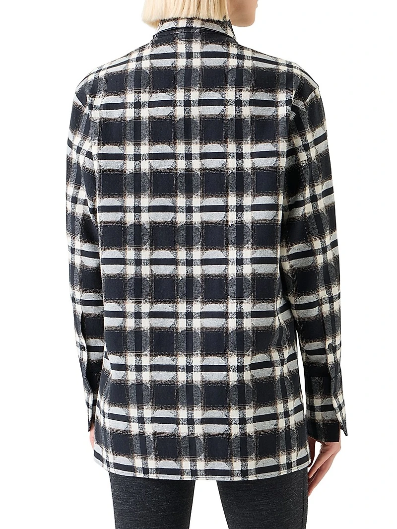 Checked Cotton Relaxed-FitCotton Shirt