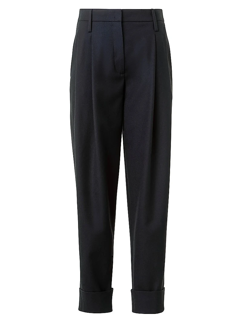 Franklyn Virgin Wool Ankle Pants
