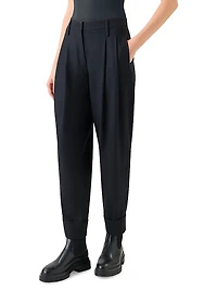 Franklyn Virgin Wool Ankle Pants