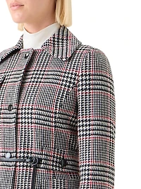 Glen Checked Wool-Blend Jacket