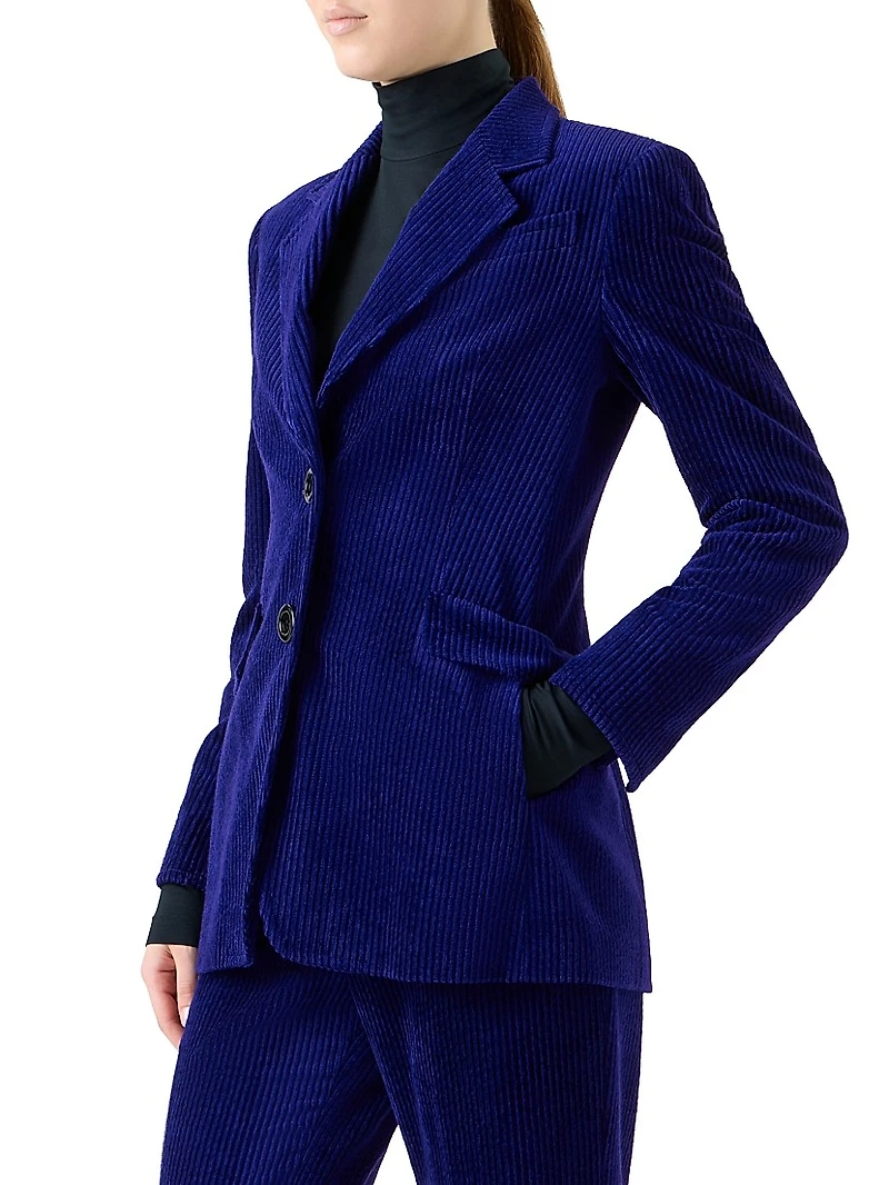 Corduroy Boyfriend Blazer