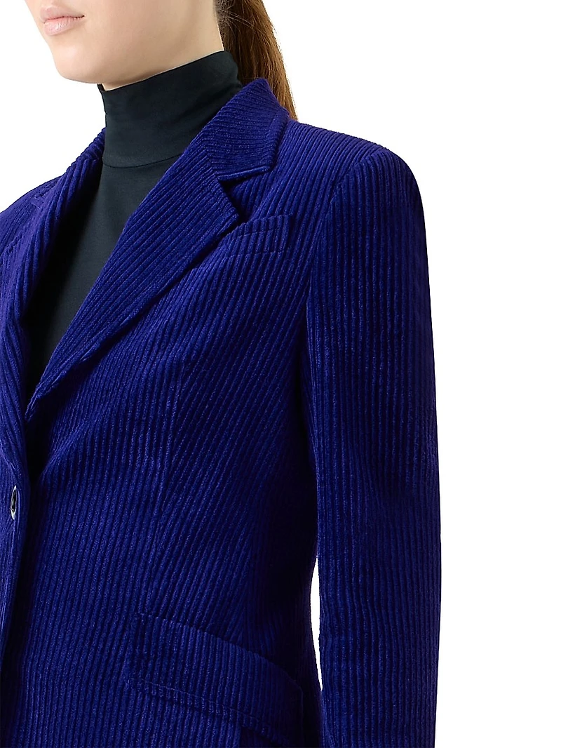 Corduroy Boyfriend Blazer