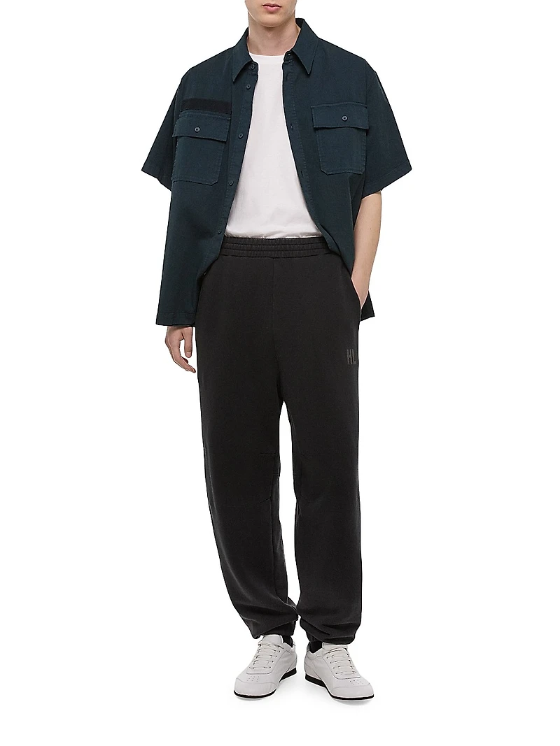 Lazer Curve Garment-Dyed Jogger Pants