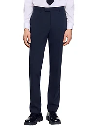 Wool Suit Trousers