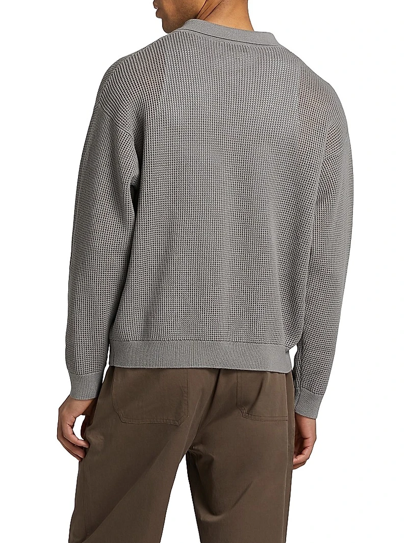 Open Knit Cardigan