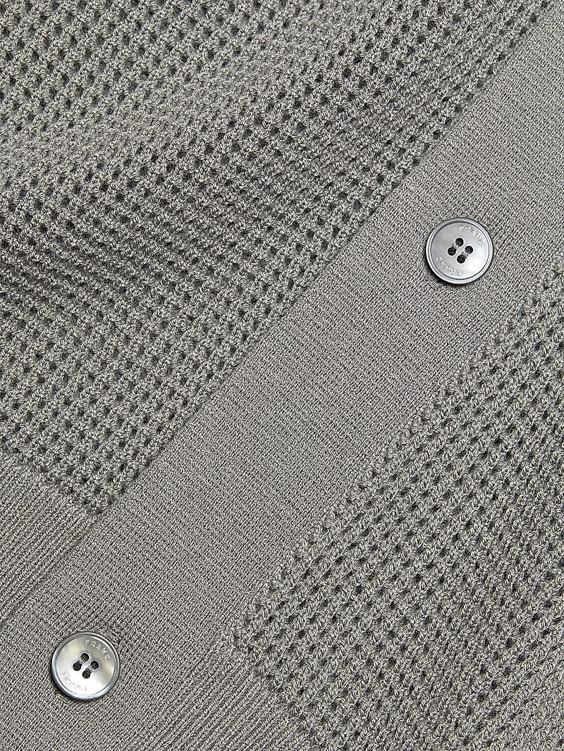 Open Knit Cardigan