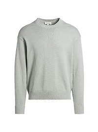Cotton-Silk Crewneck Sweater