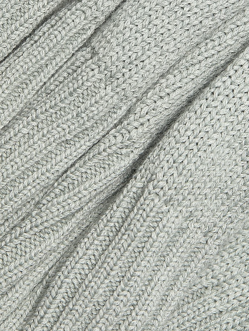 Cotton-Silk Crewneck Sweater