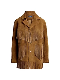 Fringe Suede Western Jacket