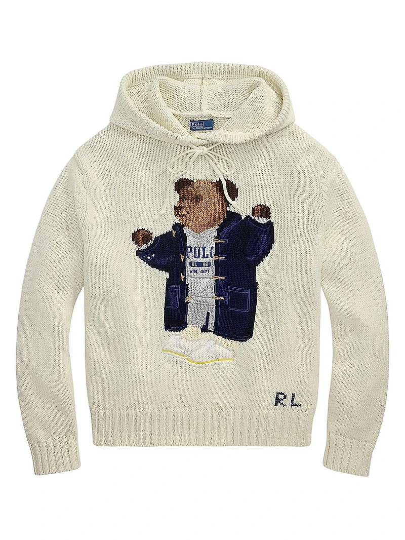Polo Bear Hooded Sweater