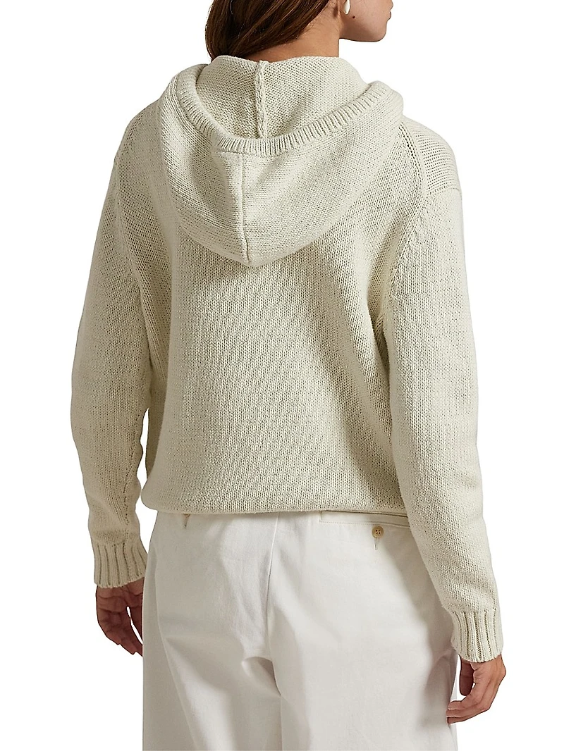 Polo Bear Hooded Sweater