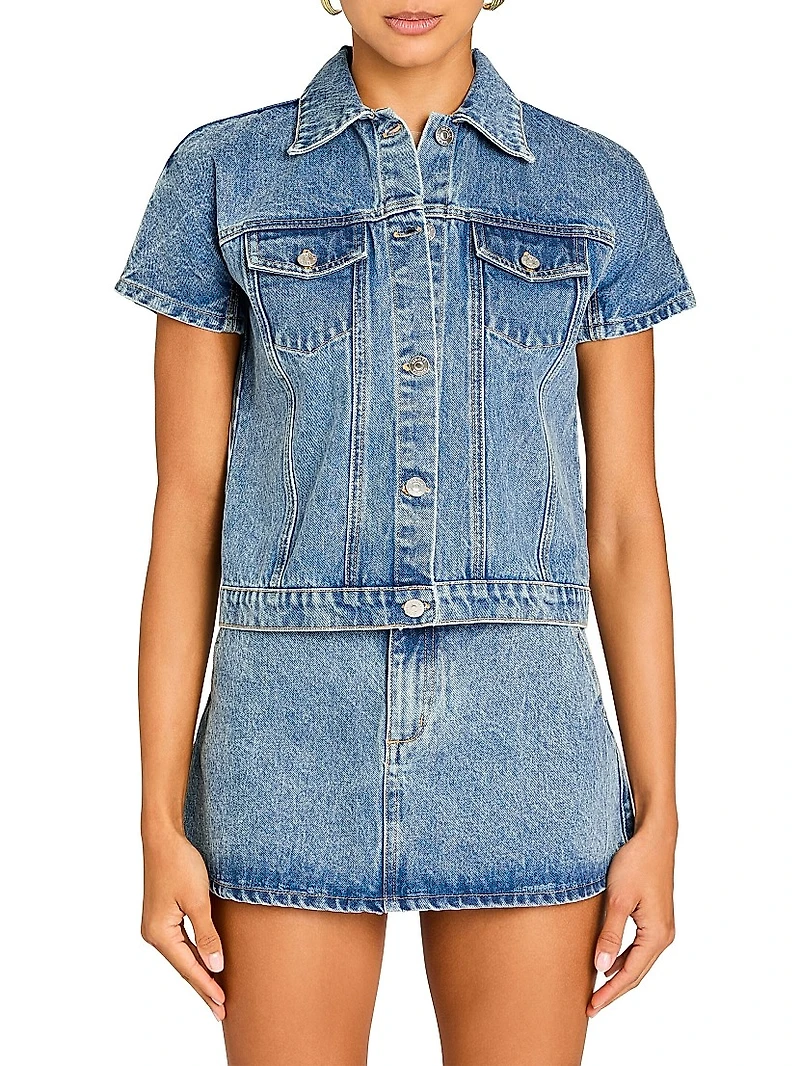 Magda Cap Sleeve Jacket
