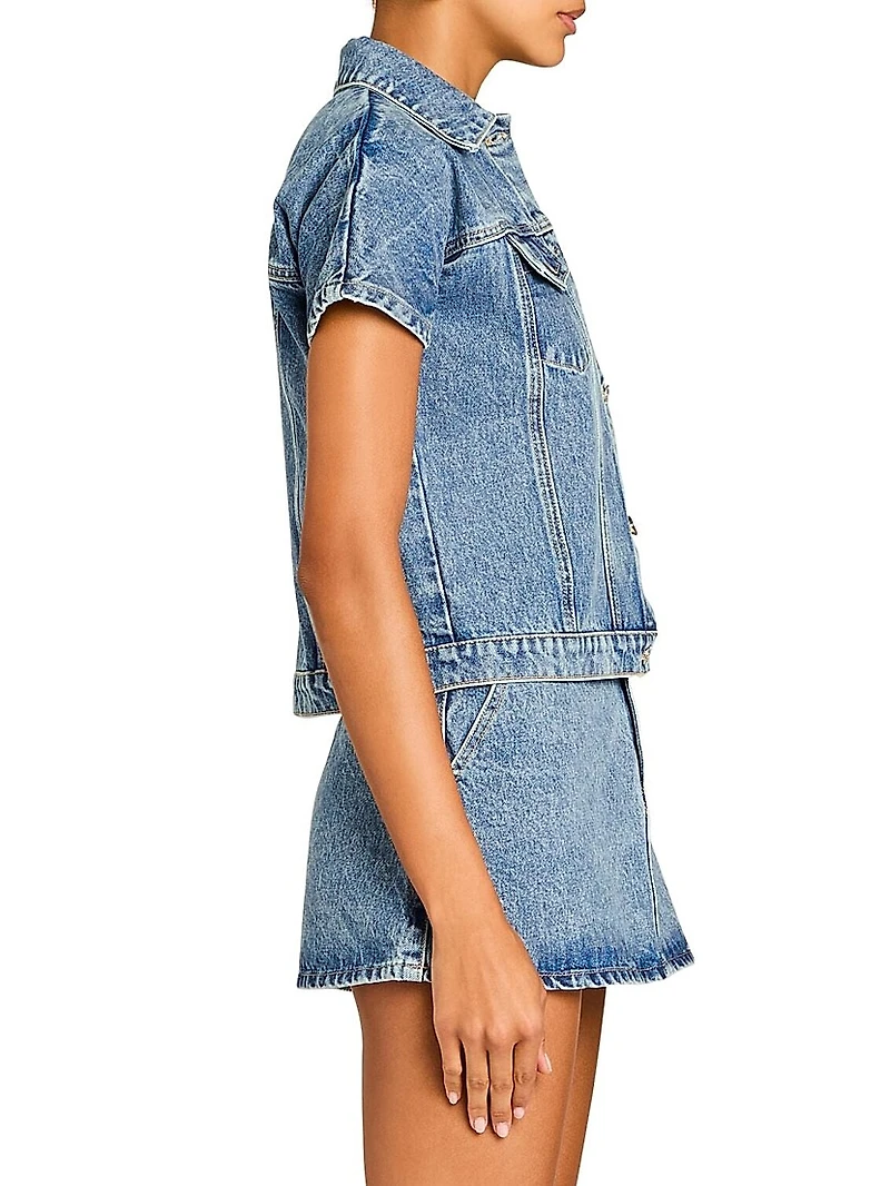Magda Cap Sleeve Jacket