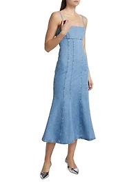 Josephine Denim Midi-Dress
