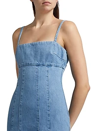 Josephine Denim Midi-Dress