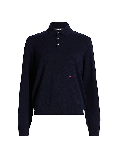 Wool Polo Shirt