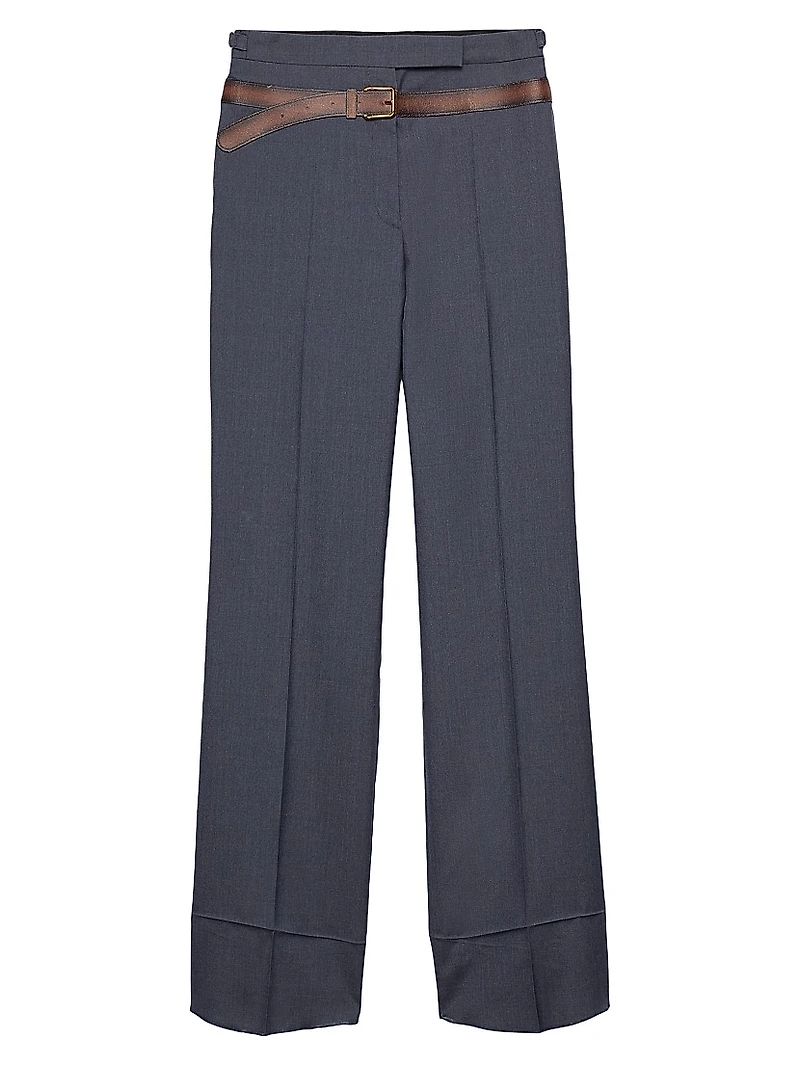 Silk and Mohair Pants