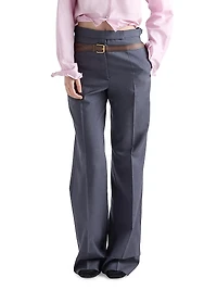 Silk and Mohair Pants