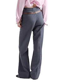 Silk and Mohair Pants