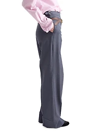 Silk and Mohair Pants