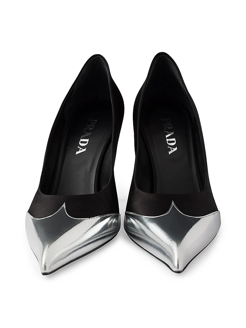 Satin Pumps