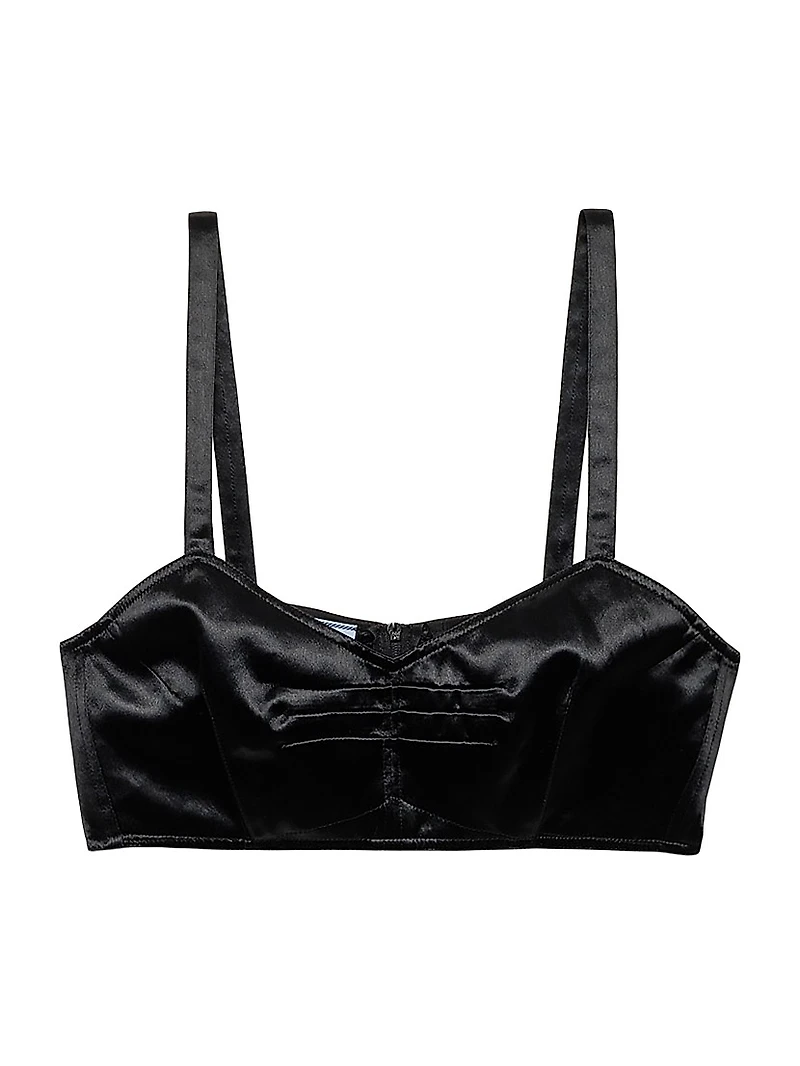 Satin Bra Top