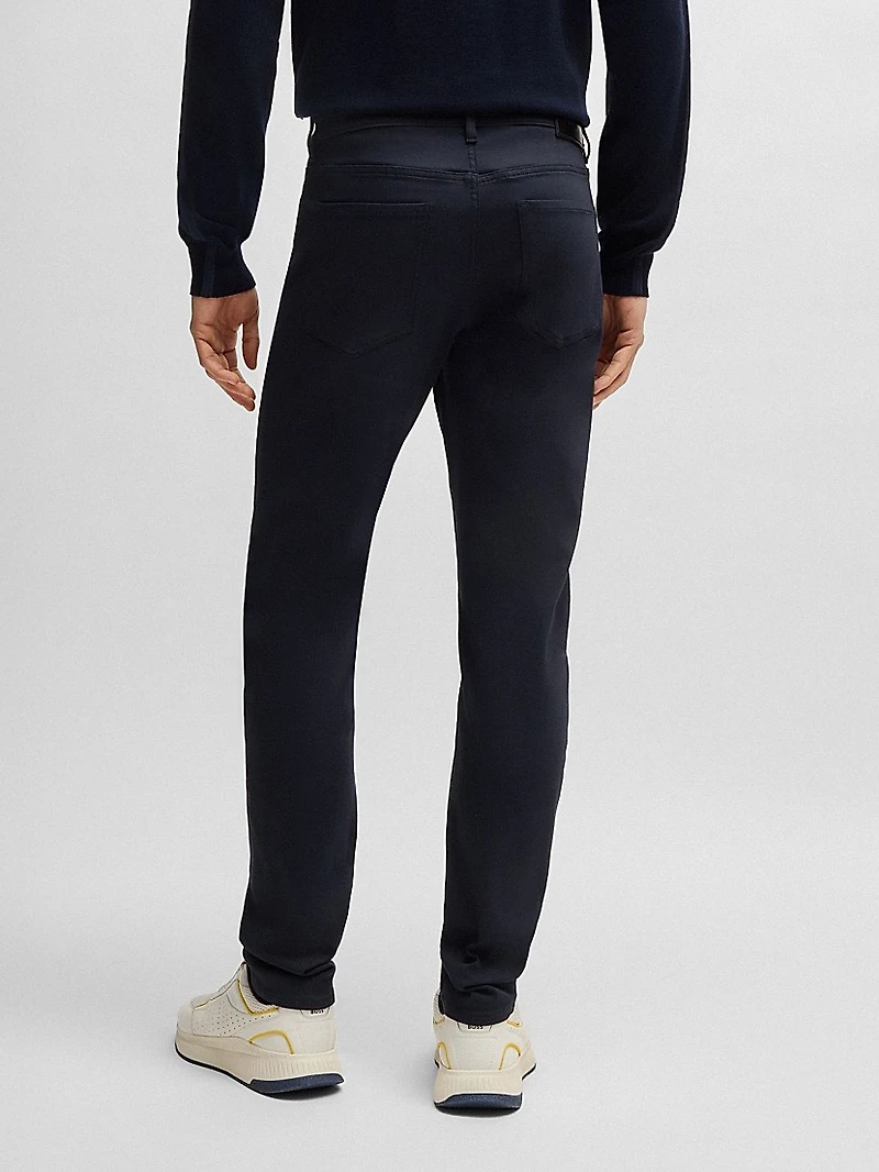 Porsche x BOSS Tapered-Fit Jeans Performance-Stretch Denim