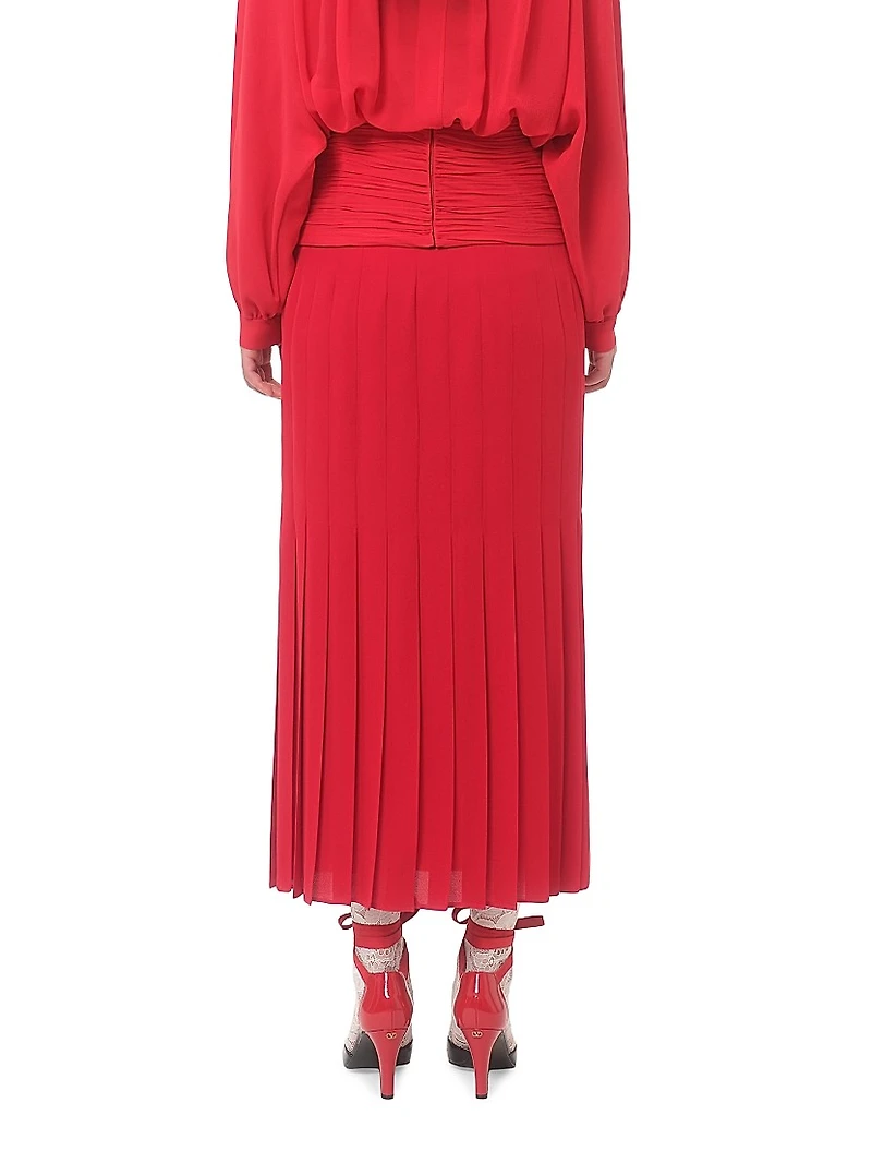 Georgette Midi Skirt