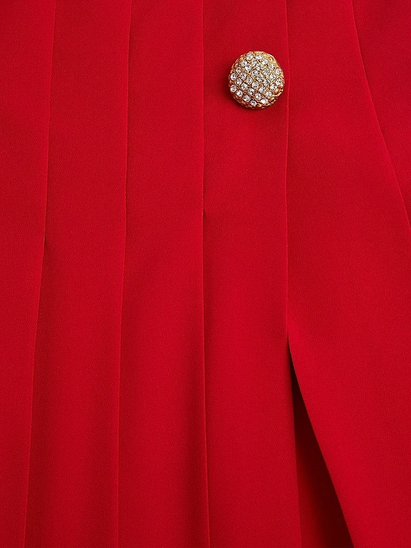 Georgette Midi Skirt