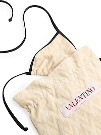 Toute La V Lycra Jacquard Bikini