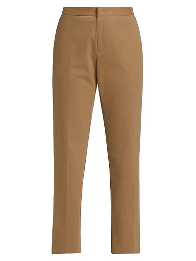 Tecno Tailored Regular-Fit Trousers