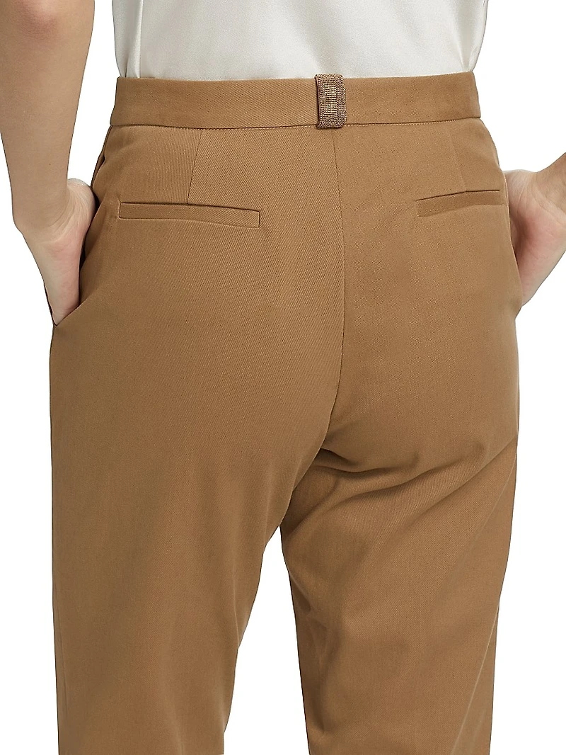 Tecno Tailored Regular-Fit Trousers