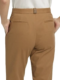 Tecno Tailored Regular-Fit Trousers