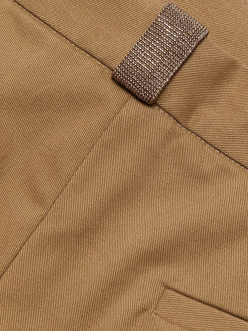 Tecno Tailored Regular-Fit Trousers