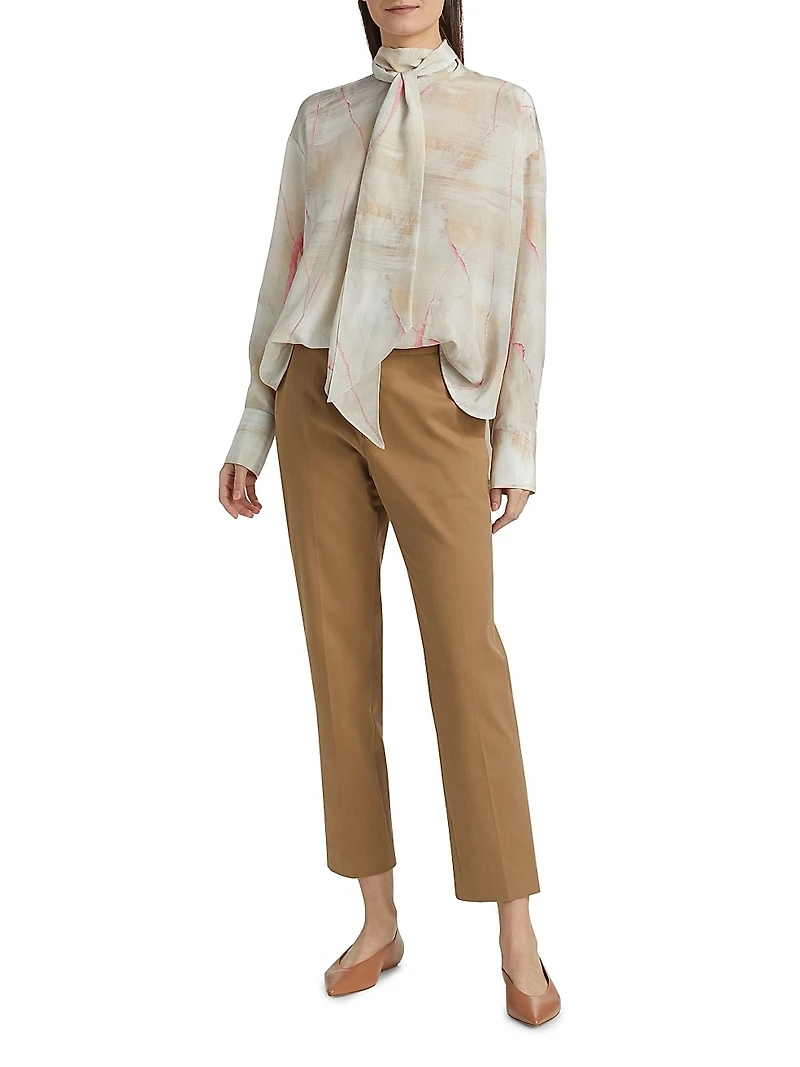Tecno Tailored Regular-Fit Trousers