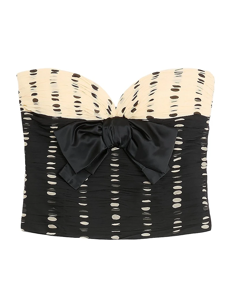 Chiffon Top with Plusdepois Print