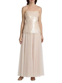 Maxine Bustier Midi-Dress