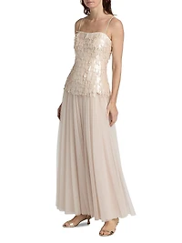 Maxine Bustier Midi-Dress