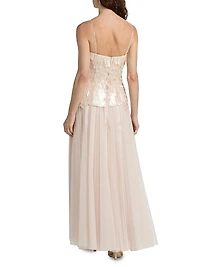 Maxine Bustier Midi-Dress