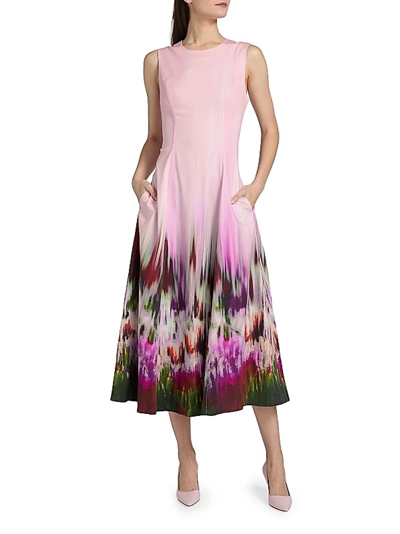 Magnolia Sleeveless Midi-Dress