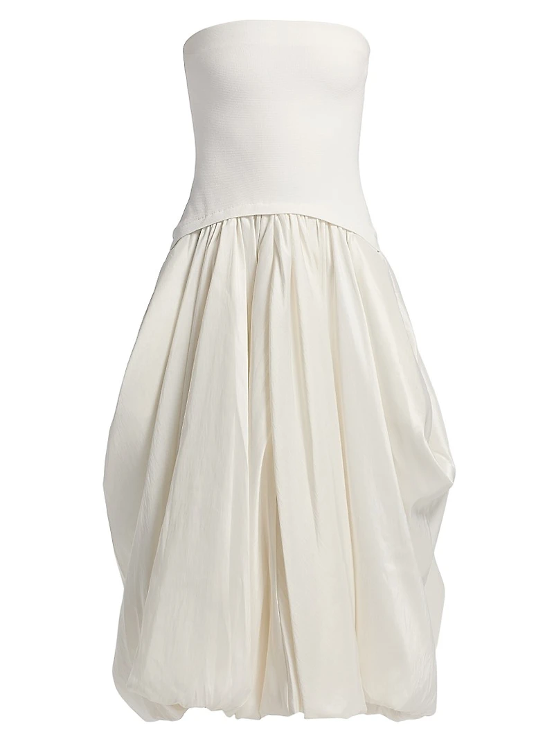Izzy Strapless Pickup Midi-Dress