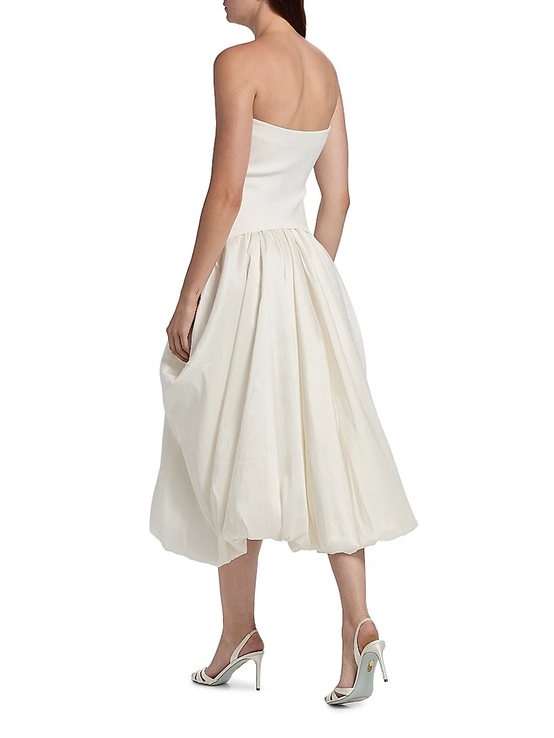 Izzy Strapless Pickup Midi-Dress