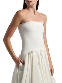 Izzy Strapless Pickup Midi-Dress