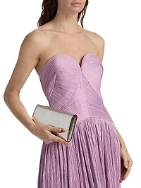 Aubriella Bustier Strapless Gown